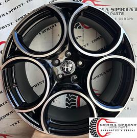 4 CERCHI IN LEGA ORIG RAGGIO 19 ALFA ROMEO STELVIO