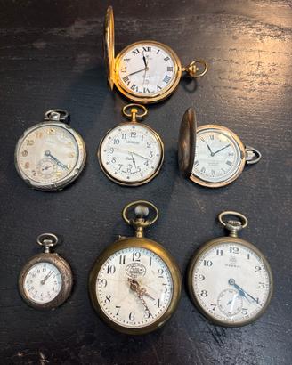 7 orologi da tasca