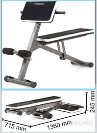 Panca piana Toorx WBX40 Multi Fit