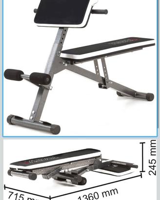 Panca piana Toorx WBX40 Multi Fit