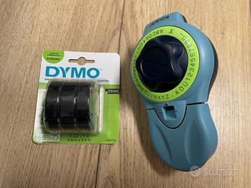 Etichettatrice DYMO Junior 3 nastri originali 9mm