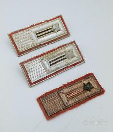 3 Alamari mostrine carabinieri anni '90