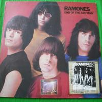 Ramones disco in vinile lp con biglietto concerto