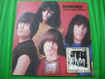 Ramones disco in vinile lp con biglietto concerto