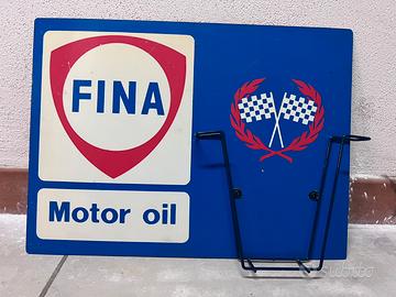 Fina Motor Oil - Insegna pubblicitaria - Plastica