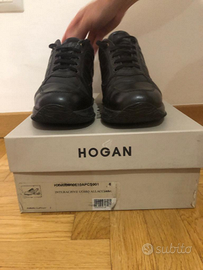 Hogan Interactive uomo n. 40 (6), nere, in pelle,