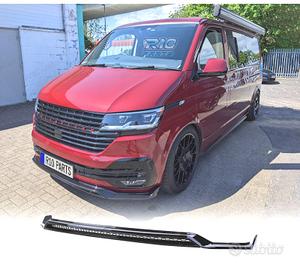 SPOILER LIP PER VOLKSWAGEN VW T6.1 19- NERO LUCIDO