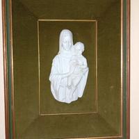 Scultura sacra porcellana biscuit 