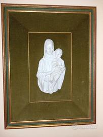 Scultura sacra porcellana biscuit 