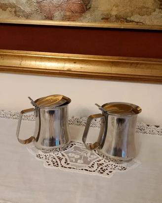 Lattiera VEV Vigano 0,50L Inox con Coperchio
