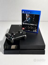 PS4 500GB 1st gen + DualShock 4 + Mortal Kombat XL