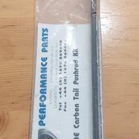 Trave di coda in fibra di carbonio Align T-Rex 550