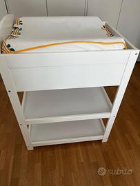 SOLO RITIRO: Fasciatoio BabyDan 94x55x75