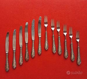Posate da dessert vintage  argentate Solingen 