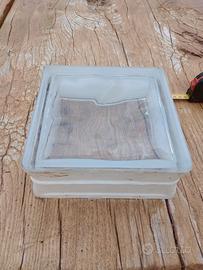 Vetro mattone ondulato 19x19x8