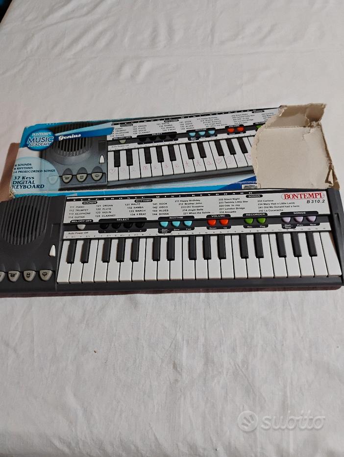Tastiera Musicale Pianola Bontempi Usata Pianola Bontempi