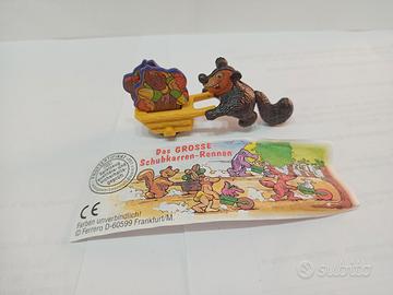 Kinder sorpresa-orso con cariola-germania-anni '00