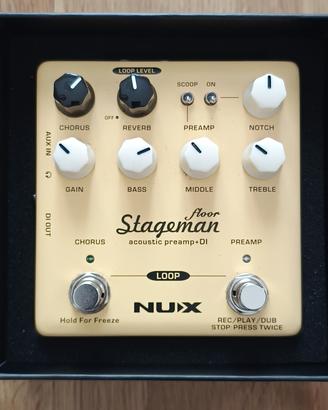 Nux Stageman Floor acoustic preamp