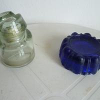 Fermacarte in vetro vintage e antico