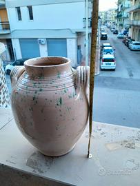 Antica lievitiera vaso antico pugliese
