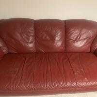 Divano letto pelle