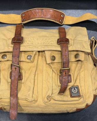 Belstaff Colonial Canvas Messenger Bag 554
