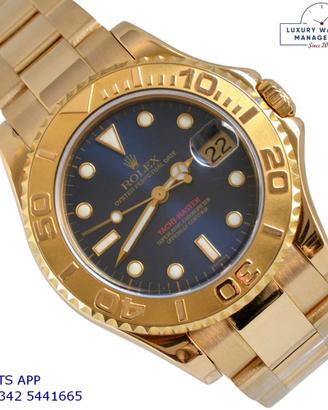 ROLEX Yacht Master 68628 medium 35MM yellow 18KT