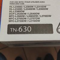 Cartuccia toner Brother TN630 – NUOVA, confezione