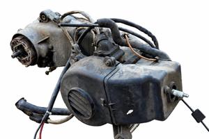 blocco motore raffreddato ad piaggio (typhoon,nrg)