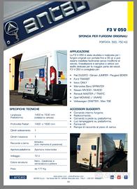 Sponda caricatrice idraulica furgone FIAT DUCATO