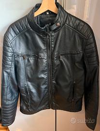 Giacca in Pelle Nera BATA