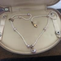 Collana in Madreperla e Argentp