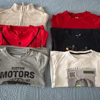 Stock abbigliamento bimbo 4-5 anni