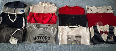 Stock abbigliamento bimbo 4-5 anni