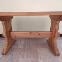 Tavolino fratino in legno massiccio