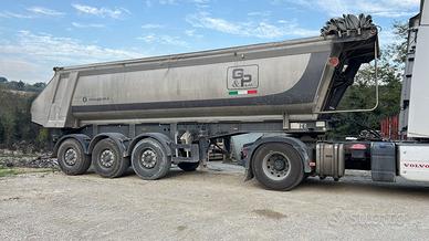 Semirimorchio vasca ribaltabile da inerti 26 mc al