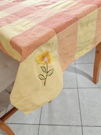 Tovaglia arancione giallo