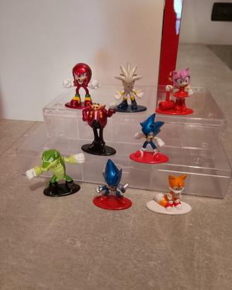 Lotto personaggi sonic metalfigs jada sony