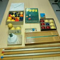 Manuale "Mari" e accessori da biliardo anni  '70