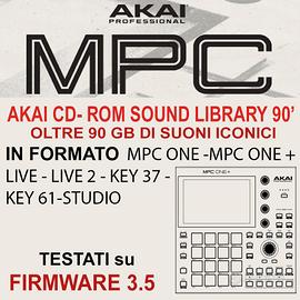 Akai mpc Sound Library anni 90