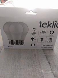 3 lampadine led light bulb risparmio energetico 