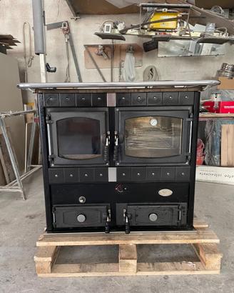 Termocucina Anselmo Cola TERMOJOHANNA cromata 27kW