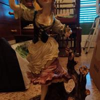 Statuina di ceramica capodimonte