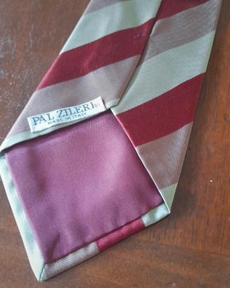 Cravatta a righe  Pal Zileri Made in italy 100%set