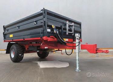 Rimorchio  ribaltabile monoasse da 3500 a 8000 Kg.