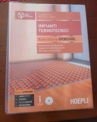 Libro Scolastico: Impianti Termotecnici-Hoepli