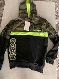 Felpa primaverile con cappuccio