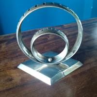 Scultura vintage GAB NS ALP silverplated svedese