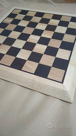 Scacchiera in legno massello