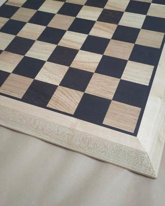 Scacchiera in legno massello